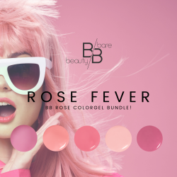 rose colorgel set bare beauty gmbh color gel sets set0001