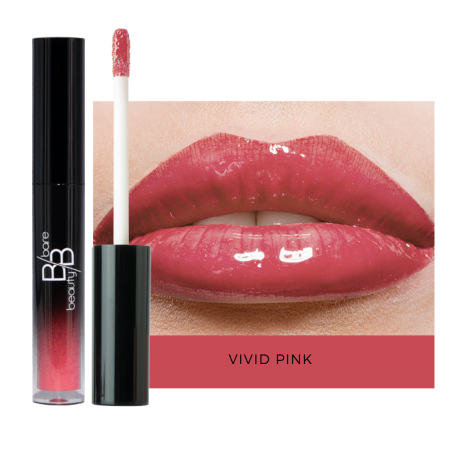 lipgloss vivid pink Top of Beauty makeup lg008