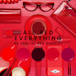 red colorgel set bare beauty gmbh color gel sets set0005