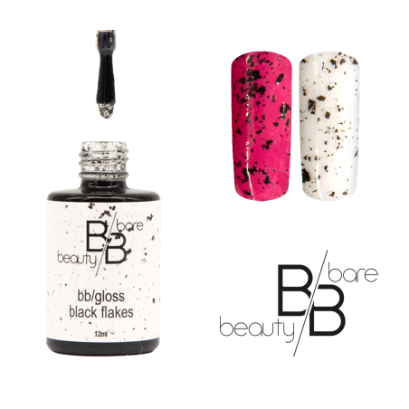 bb/gloss black flakes 12ml bare beauty gmbh gloss bb4212